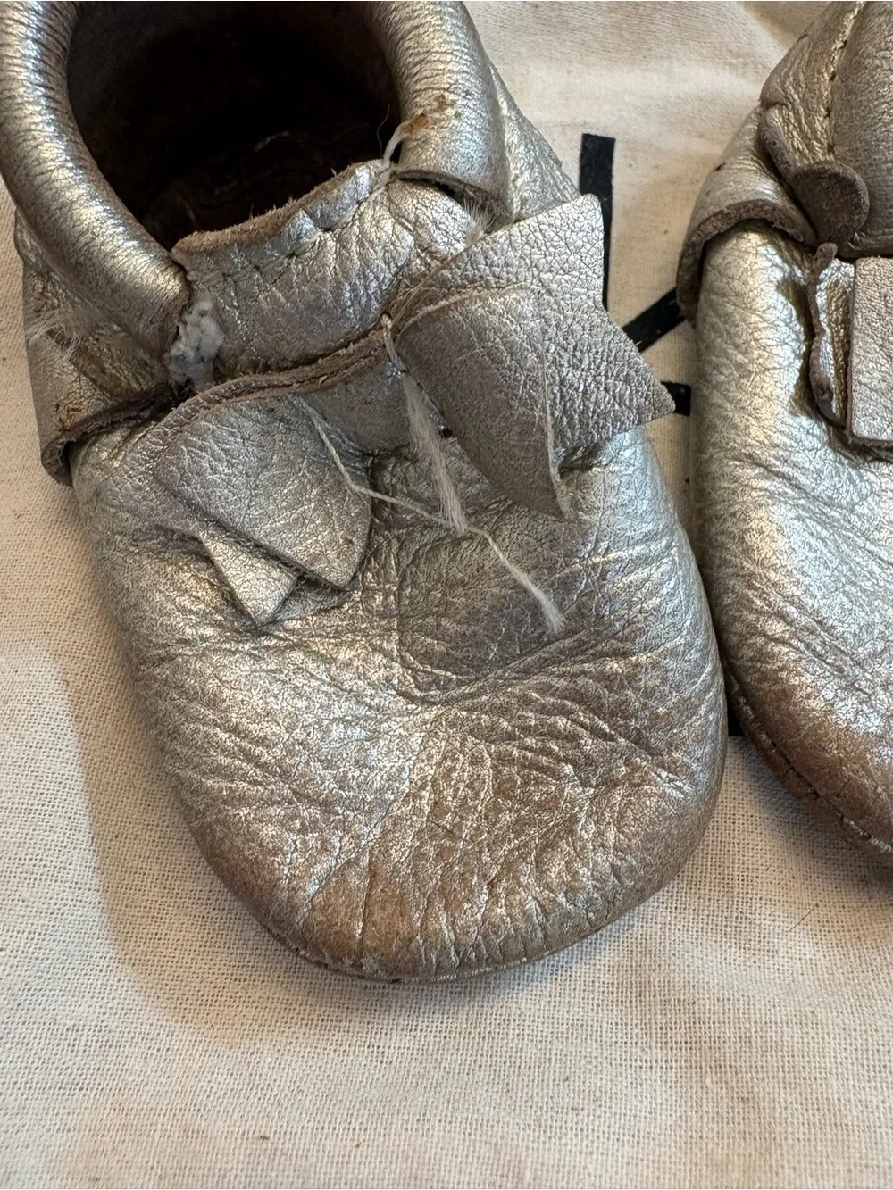 Freshly picked moccasins